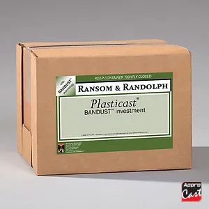Plâtre RANSOM & RANDOLPH Plasticast Bandust, carton de 22,7 KG ®
