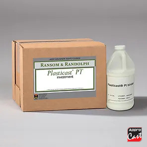 Plâtre RANSOM & RANDOLPH Plasticast PT+ Binder, carton de 22,7 KG ® (POUR LE PLATINE)