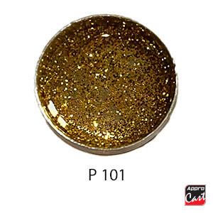 Paillette 0,1 x 0,1 mm Or ou Argent Miscible
