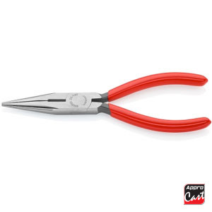 Pinces à becs demi-ronds avec tranchant 2501160
