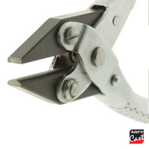 Pince parallèle 125mm plat / demi rondes