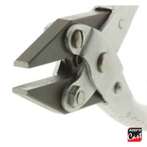 Pince parallèle à nez plat 125mm sans ressort