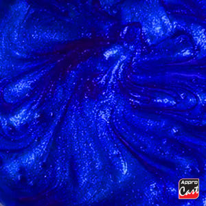 Résine époxy Métallisée Bleu flash