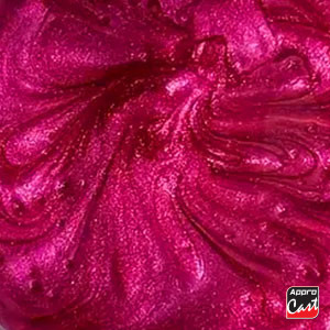 Résine époxy Métallisée framboise