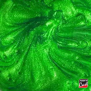 Résine époxy Métallisée Vert Clair